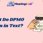 What Do DPMO Mean in Text?