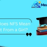 What Does NFS Mean in Text From a Girl?